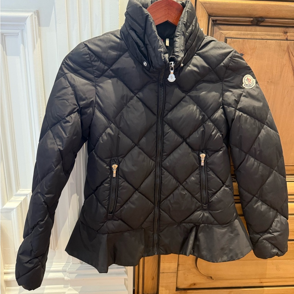 Moncler Black Quilted Jacket